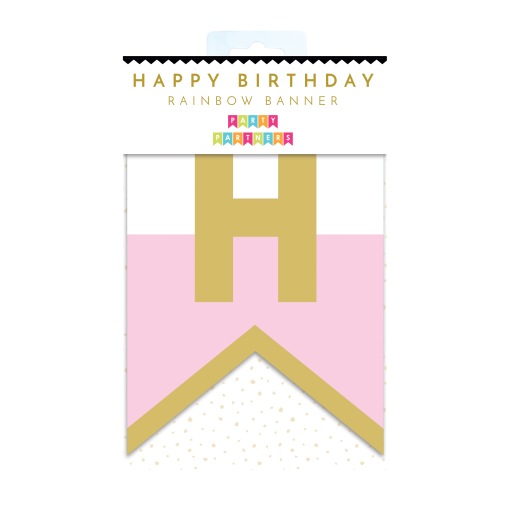 Rainbow Birthday Banner