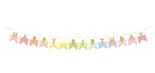 Rainbow Birthday Banner - Image 2